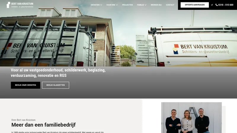 Website van Bert van Kruistum 🖌