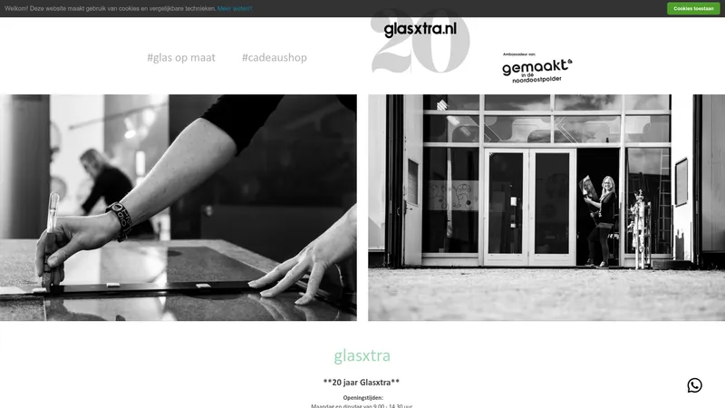 Website van Glasxtra