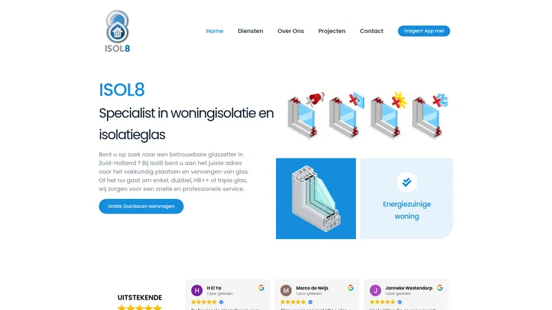 Website van isol8