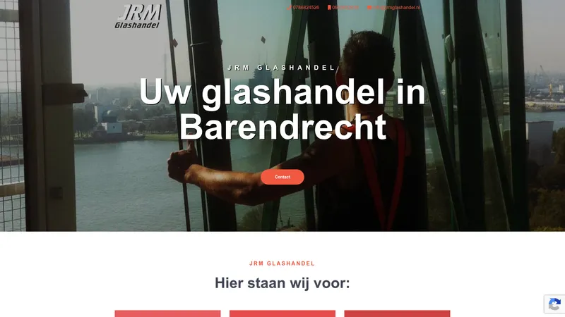 Website van J.R.M. Glashandel