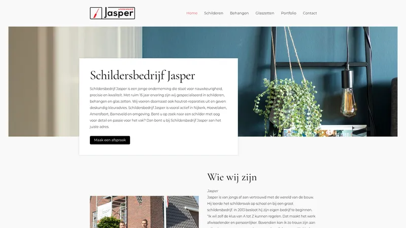 Website van Jasper
