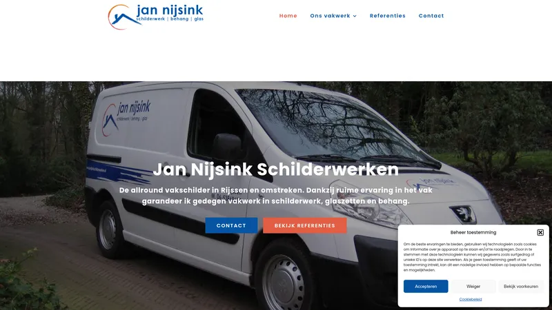 Website van NK Vakschilders