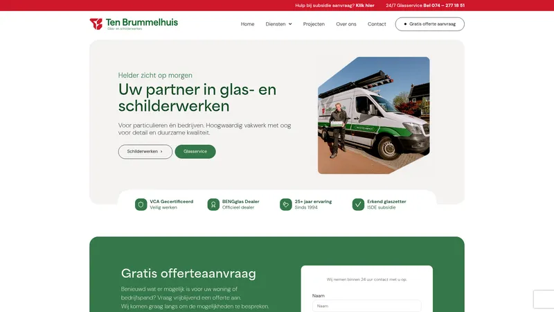 Website van Ten Brummelhuis BV